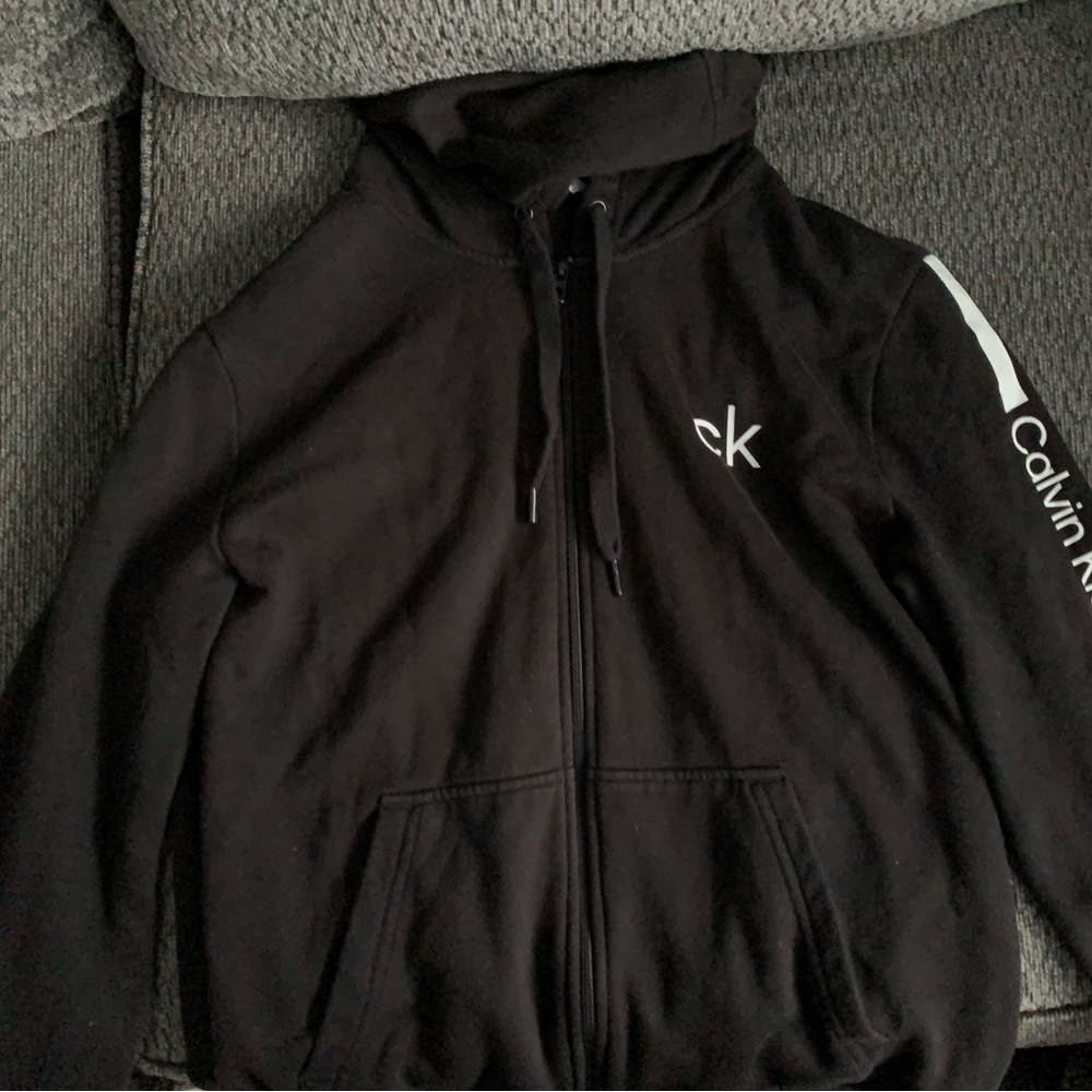 Calvin Klein zipper jacket size L